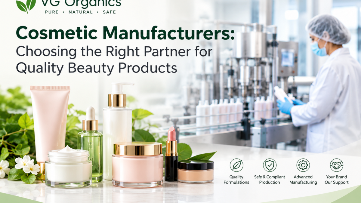 Cosmetic Manufacturers: Choosing the Right Partner for Quality Beauty Products
