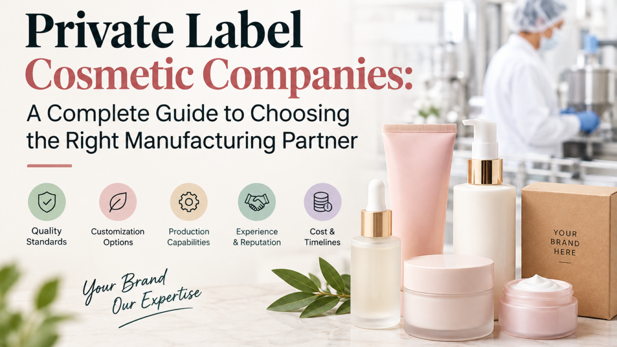 Private Label Cosmetic Companies