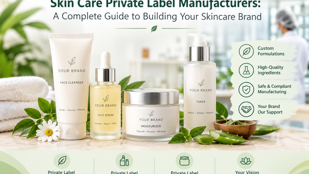Skin Care Private Label Manufacturers