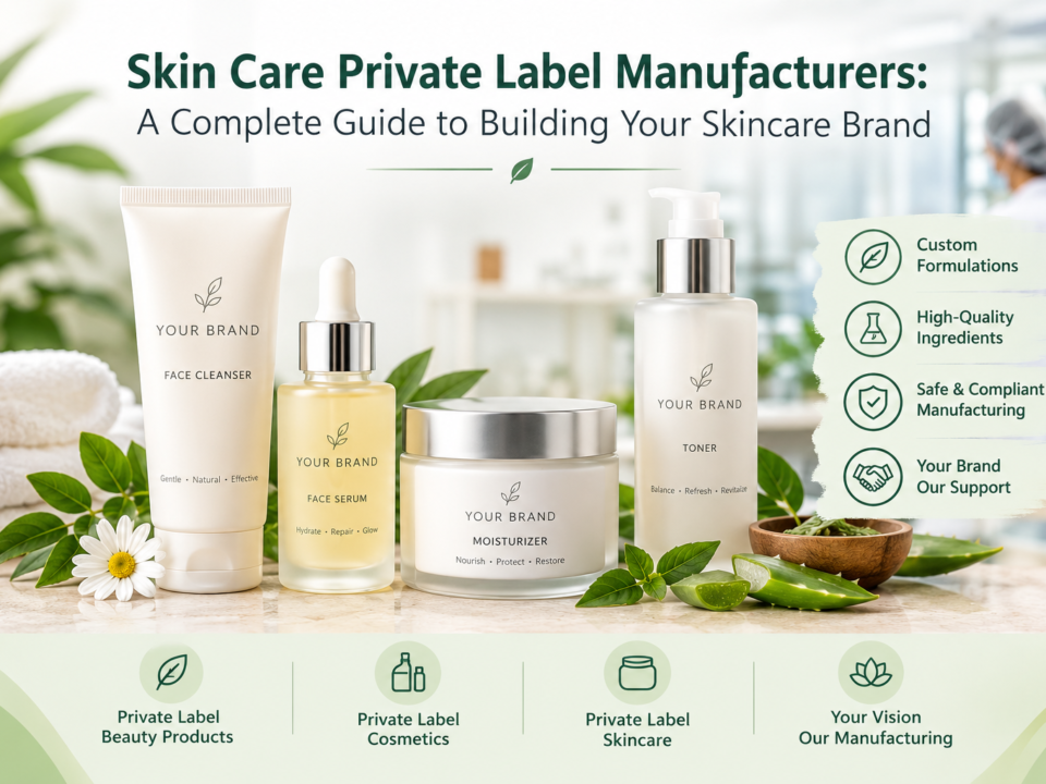 Skin Care Private Label Manufacturers
